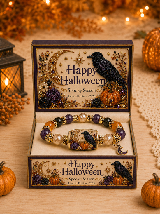 Exquisite festive-style crystal bracelet