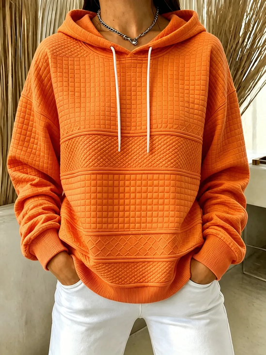 Casual Abstract Hoodie Long Sleeve Hoodie