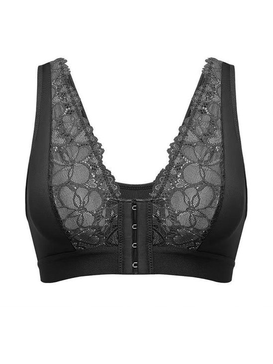 Women's Lace Front-Closure Bra