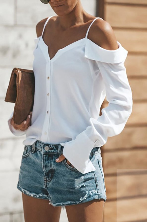 Solid Blouses&shirts | Clothing | Solid Blouses&shirts | noracora