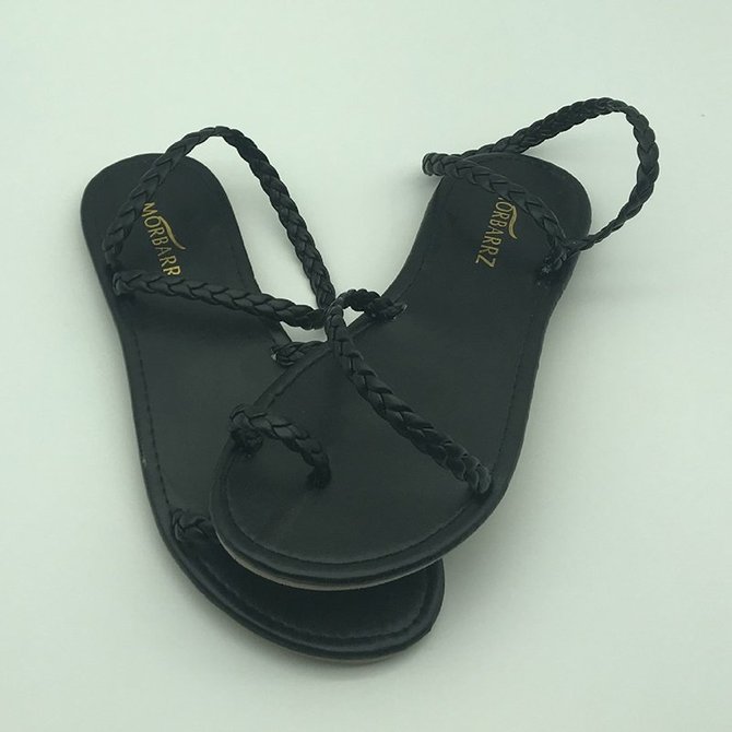 Women PU Sandals Flip Flop Style Plus Sizes | noracora