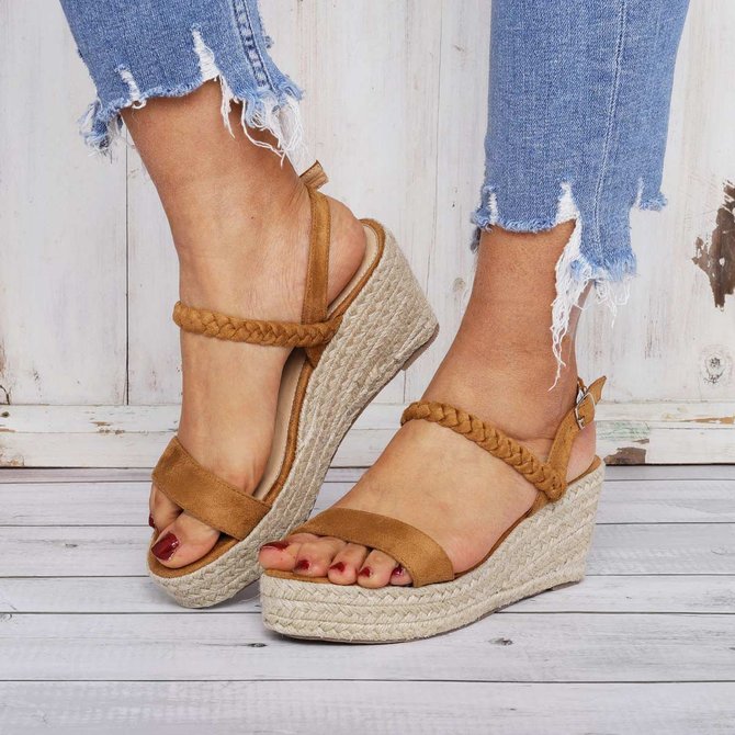comfy espadrille wedges