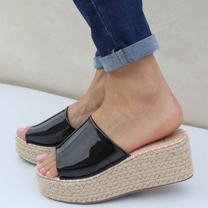 Slip On Espadrille Wedges noracora
