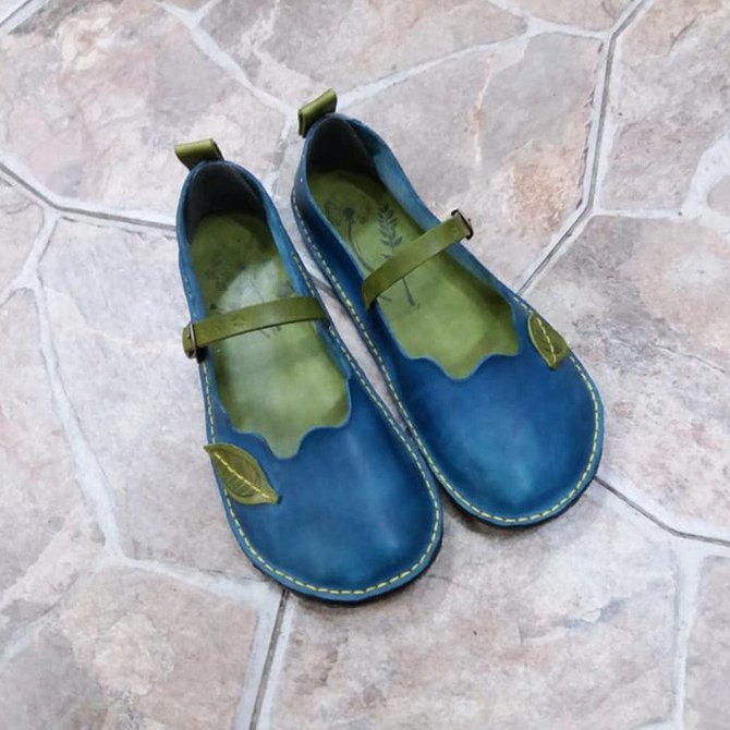 Retro Soild Flats | Shoes | Beta1.noracora Loafers Vintage Closed Toe ...