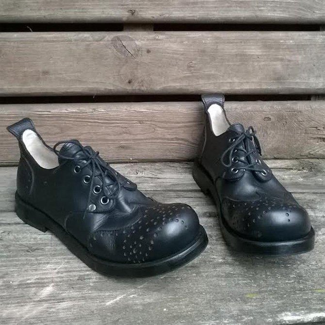 Vintage Brogue Handmade Leather Shoes | noracora
