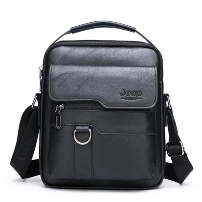 Men's Leather Business Messenger Bag | noracora