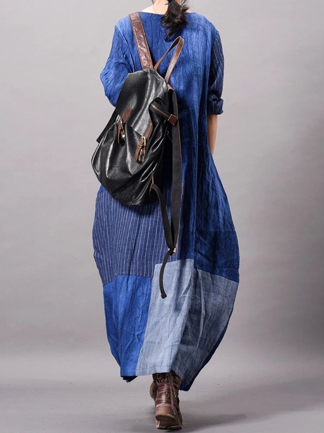 Casual Plain Cotton Dresses noracora