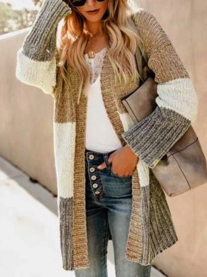 Casual Plus Size Sweater coat Cardigan