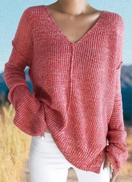 red long sleeve sweatshirt