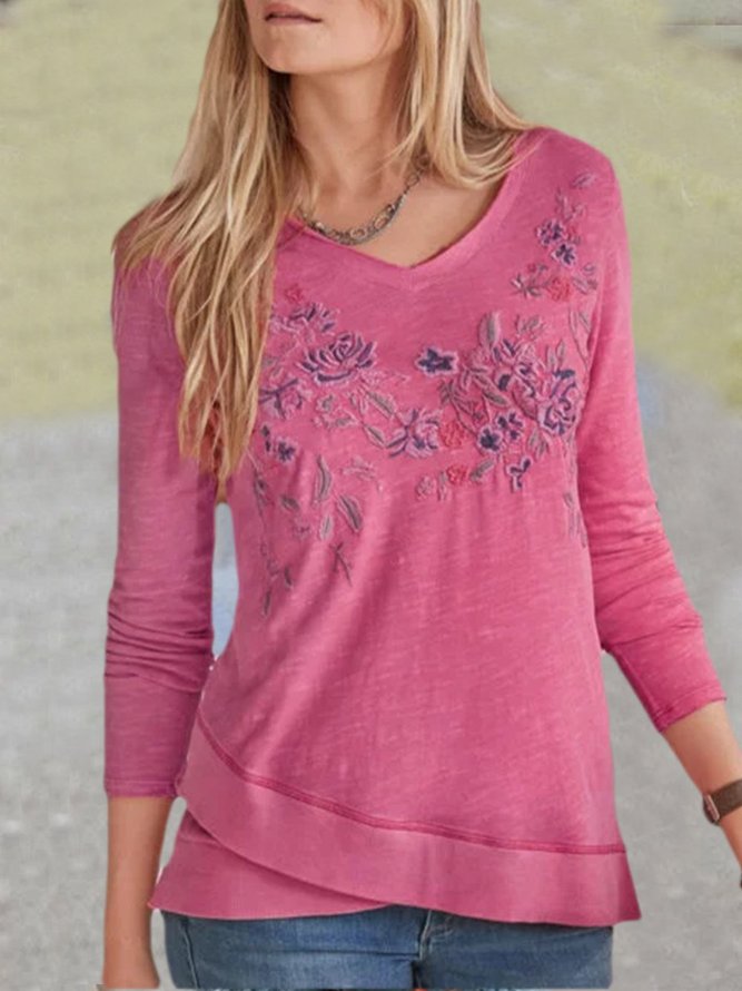 Long Sleeve Casual Shirts & Tops noracora