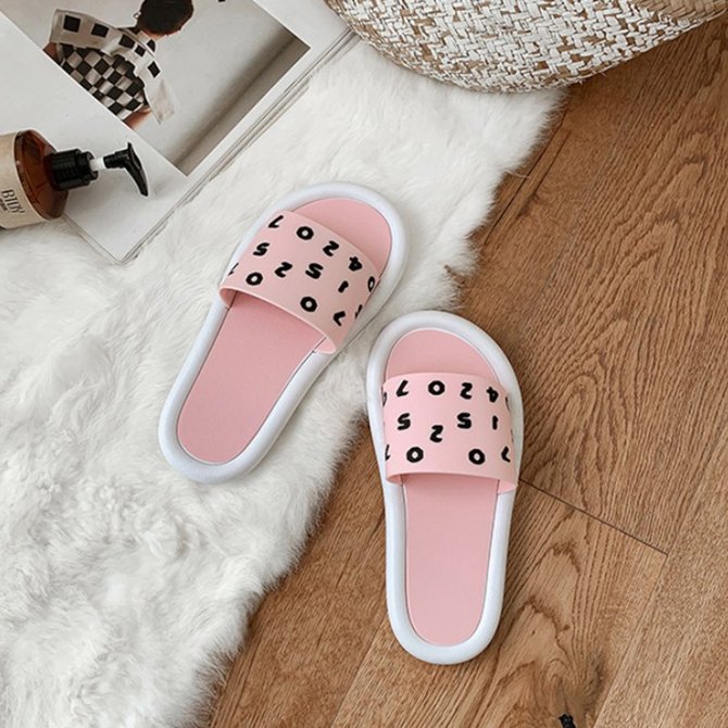 Pi Clue Jelly Daily Summer Slipper | noracora