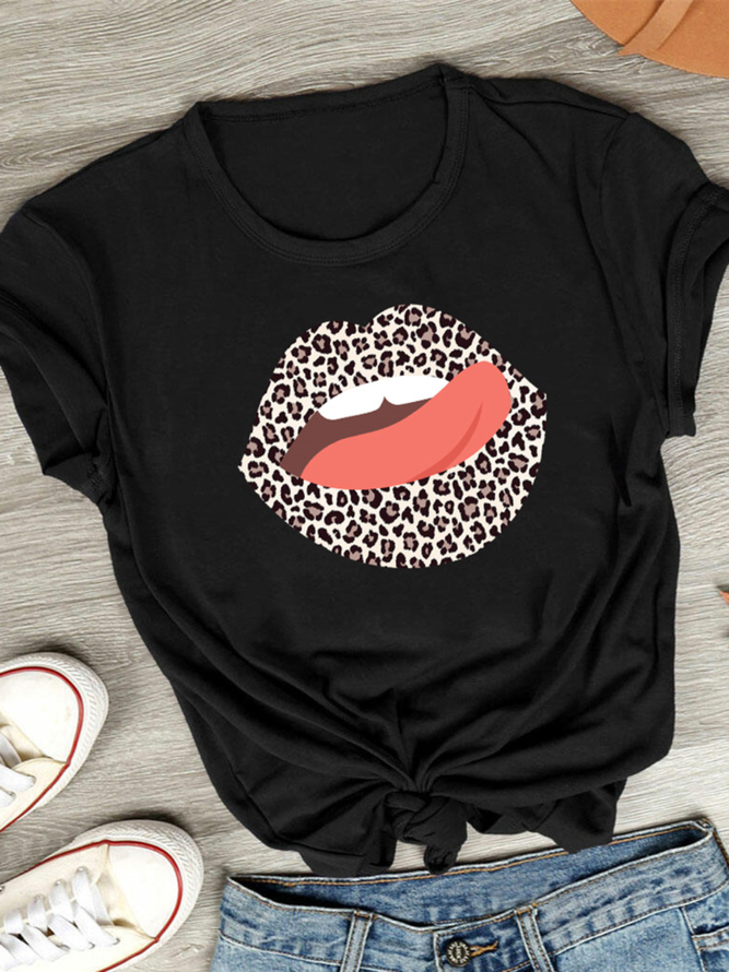 leopard shirts plus size