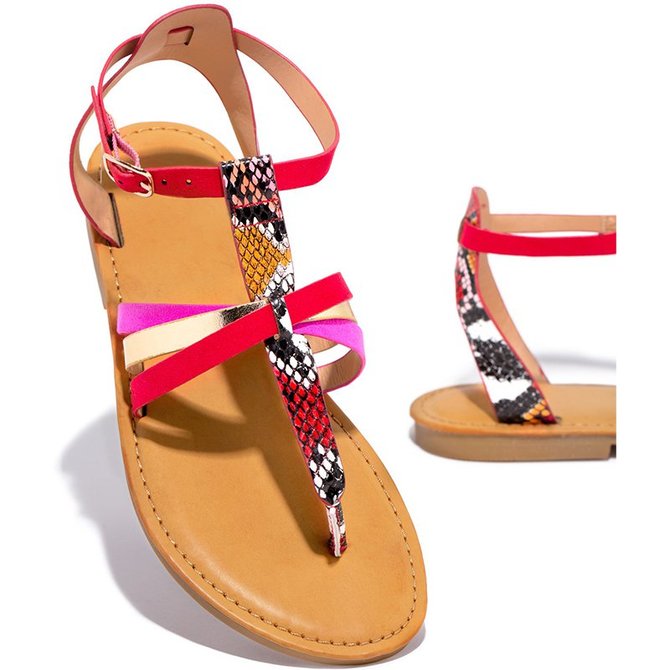Artificial Leather Sandals | noracora
