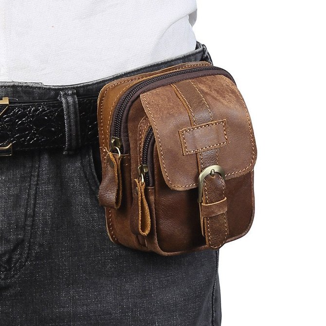 Wear a belt phone pocket purse | noracora