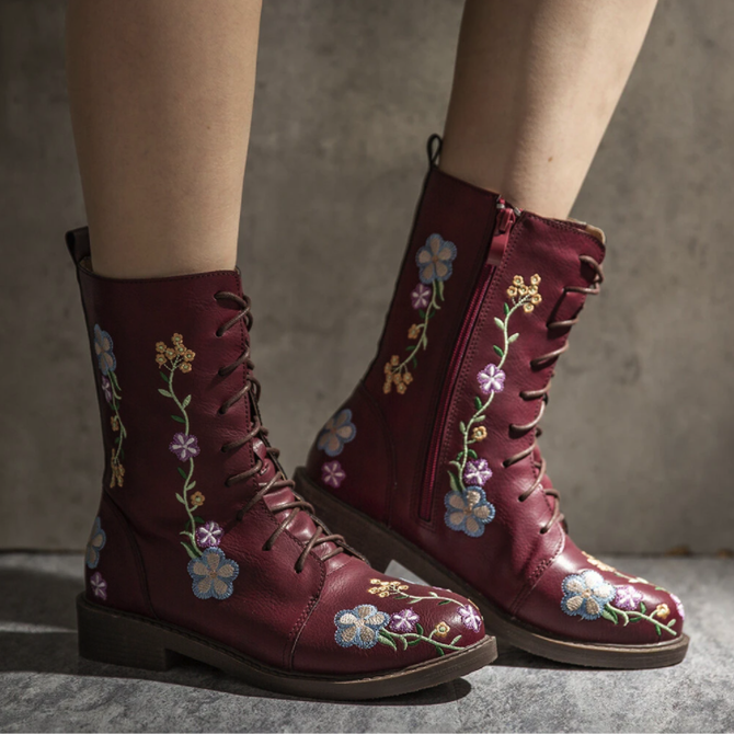 Daily Low Heel Boots | noracora