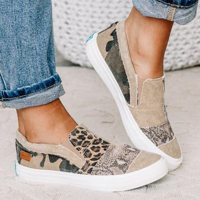 daily flat heel sneakers