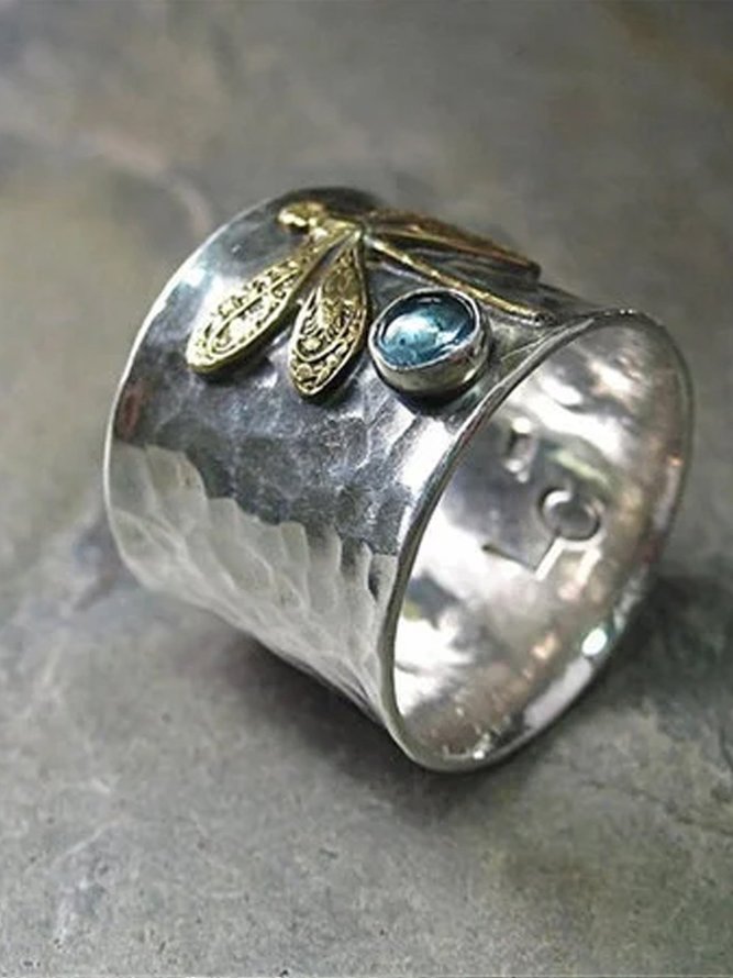 Dragonfly animals Alloy Ring