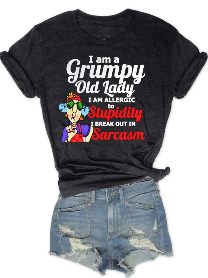 I Am A Grumpy Old Lady Graphic Tee