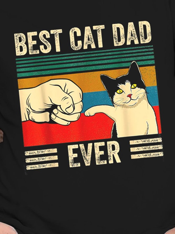 Cat Dad Golden Classic Men's T-shirt