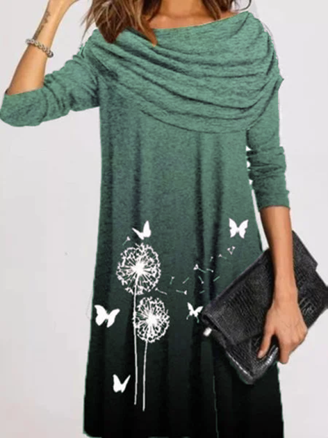 Simple Cotton Knitting Dress