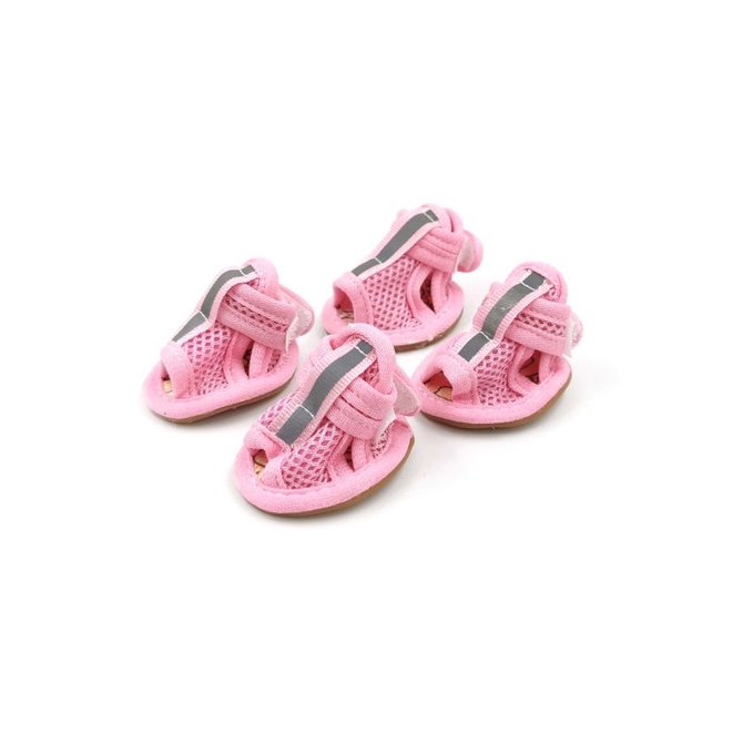 Summer Dog Shoes Breathable Mesh Puppy Pet Dog Shoes For Small Dogs
