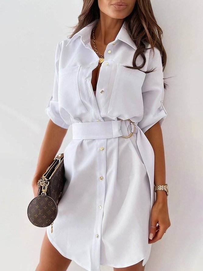 Shift Work Mini Dress noracora