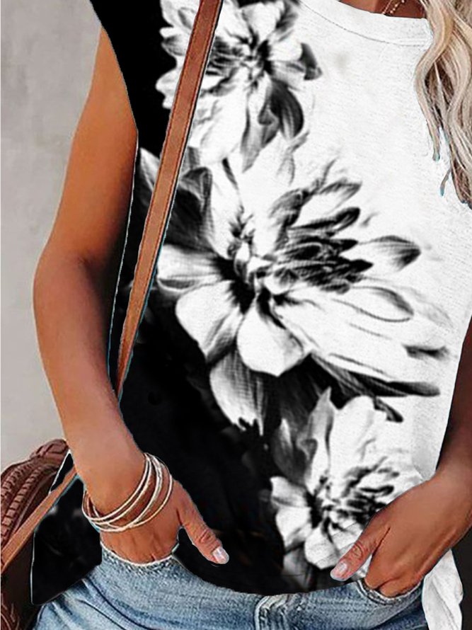 Short Sleeve Resort Floral T-shirt