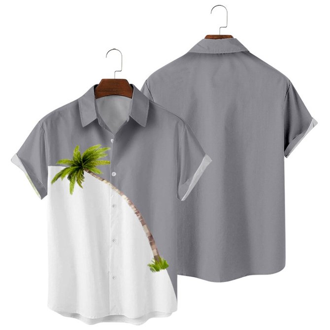 Short Sleeve Coconut Tree Shirts