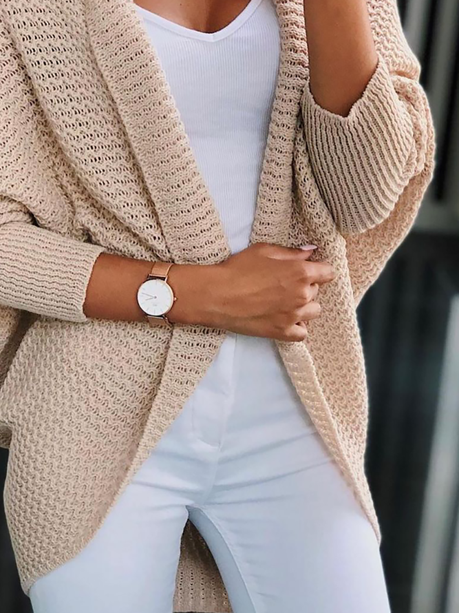 Casual Cardigan Knitted Outerwear