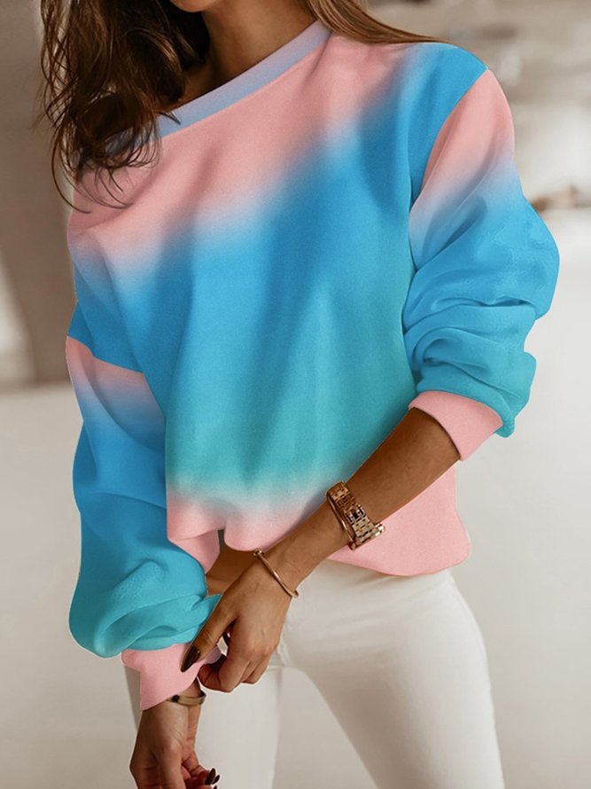 Casual Printed Sweatshirt