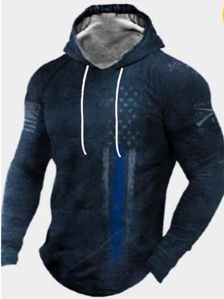 Casual Hooded Cotton Sweatshirt