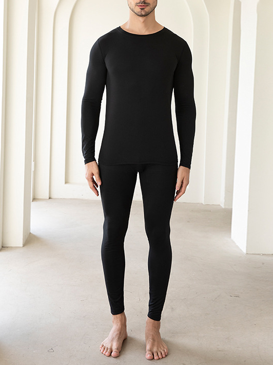 Men's Slim Breathable High Elastic Warm Suit