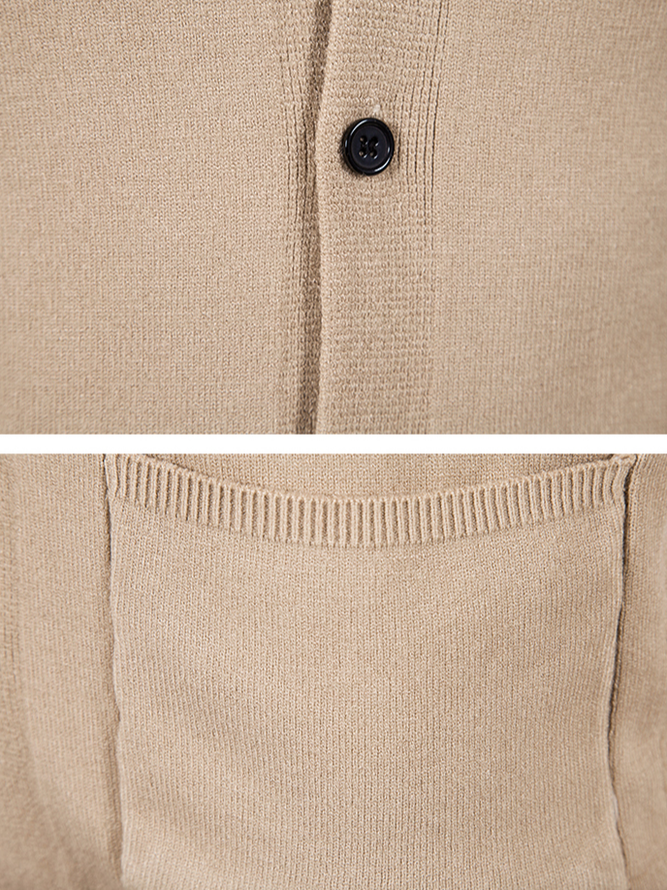 Men's Cardigan Slim Sweater Jacket