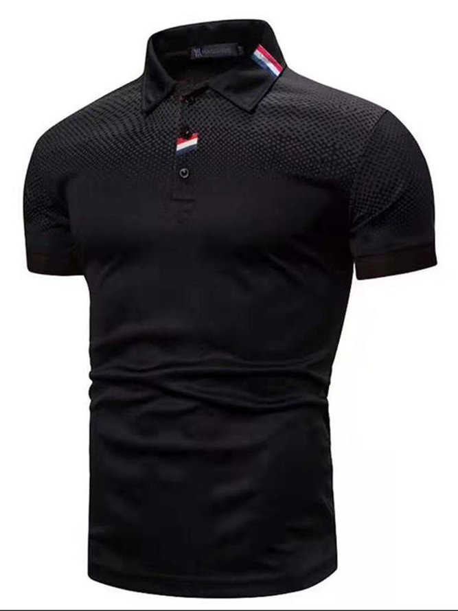 Men's Casual Short Sleeve Polo