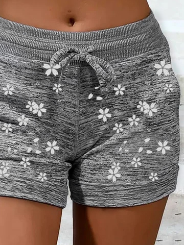 Floral Loosen Shorts