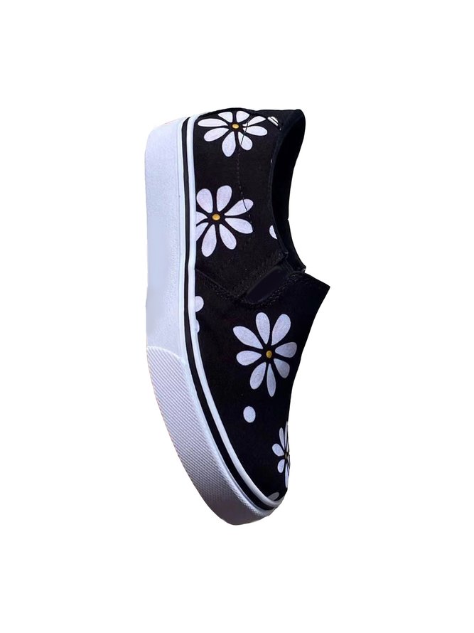 Floral Lightweight Breathable Sneakers Espadrilles