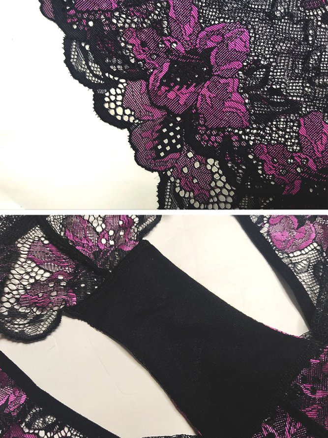 Sexy Lace Breathable Low Waist Briefs