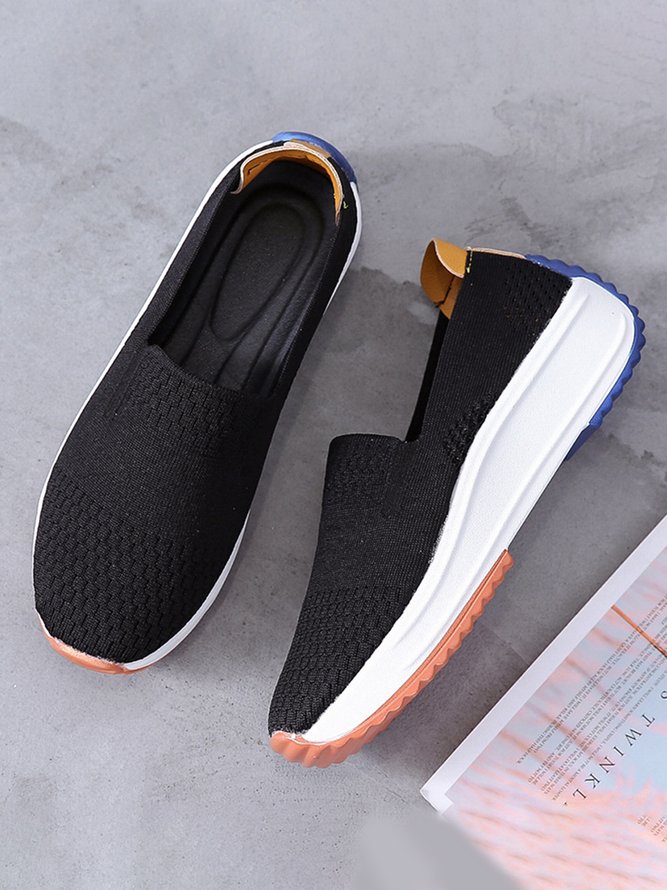 Soft Sole Comfortable Breathable Lightweight Flyknit Sneakers