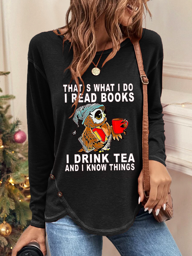 That's What I Do I Read Books Casual T-Shirt