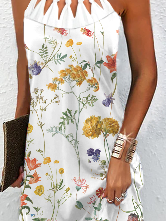 Floral Casual Others Loose Dress