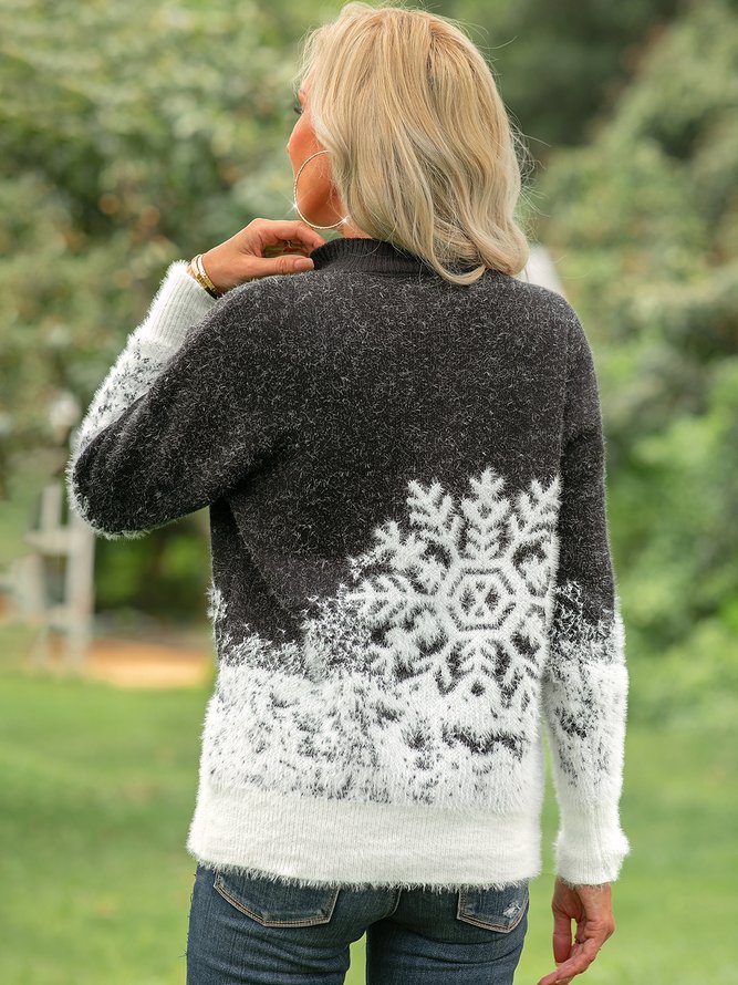 long sleeve acrylic sweater noracora