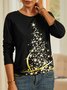 Christmas tree Crew Neck T-shirt