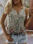 Floral Casual Tank Top