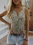 Floral Casual Tank Top