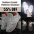 Women Muffin  Rhinestone New Crystal  Platform Sneakers