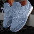 Women Muffin  Rhinestone New Crystal  Platform Sneakers