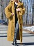 Women Casual Buttons Long Sweater Coat For Winter