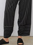 Casual Striped Pants