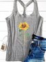 Sleeveless Cotton-Blend Printed Shirts & Tops