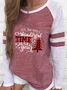 Long Sleeve Letter Tunic Top